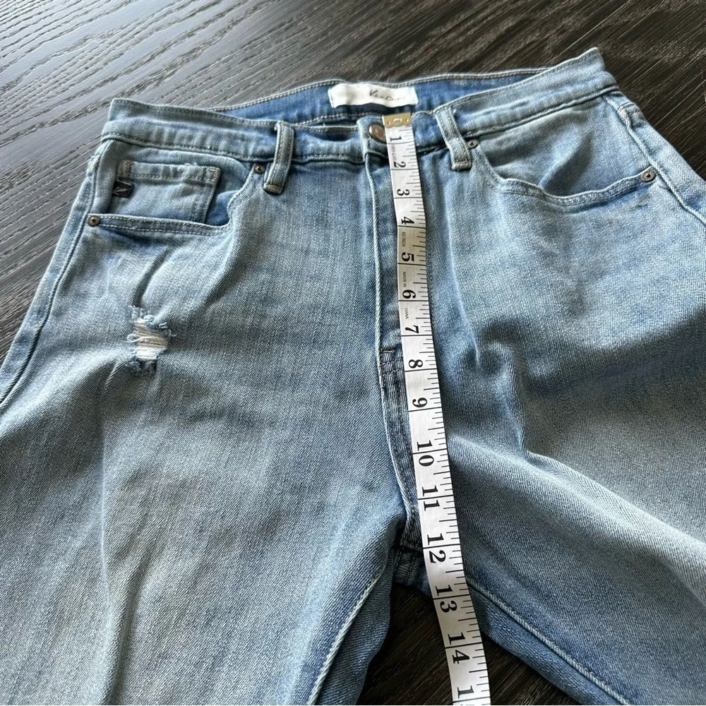 KanCan Missy High Rise Slim Straight Leg Ankle Jeans in Medium Wash, Size 28